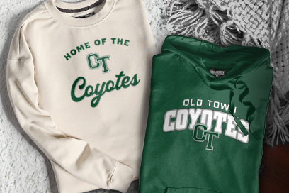 Old Town Coyotes Sweatshirts (Option 3) Banner