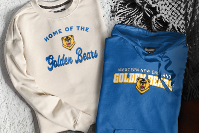 Western New England Golden Bears Sweatshirts (Option 3) Banner