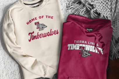 Tierra Linda Timberwolves Sweatshirts (Option 3) Banner