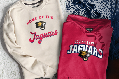 Loving Savior  Jaguars Sweatshirts (Option 3) Banner