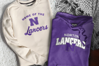 Norton Lancers Sweatshirts (Option 3) Banner