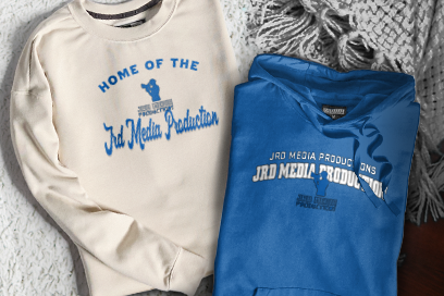 JRD Media Productions JRD Media Production Sweatshirts (Option 3) Banner