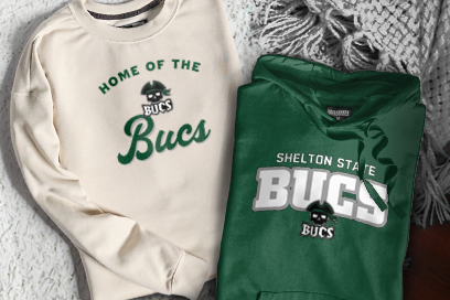 Shelton State Bucs Sweatshirts (Option 3) Banner