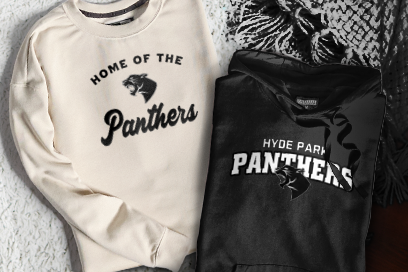 Hyde Park Panthers Sweatshirts (Option 3) Banner