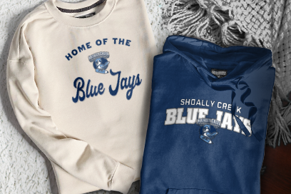 Shoally Creek  Blue Jays Sweatshirts (Option 3) Banner