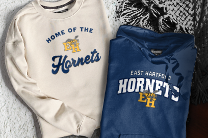 East Hartford Hornets Sweatshirts (Option 3) Banner
