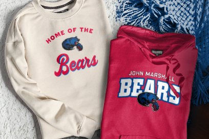 John Marshall  Bears Sweatshirts (Option 3) Banner