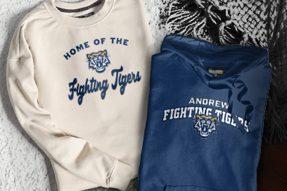 Andrew Tigers Sweatshirts (Option 3) Banner