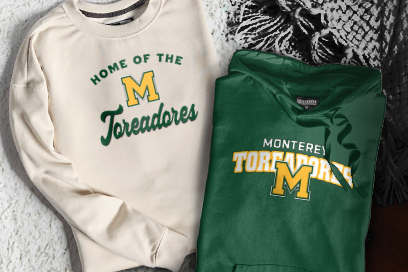 Monterey Toreadores Sweatshirts (Option 3) Banner