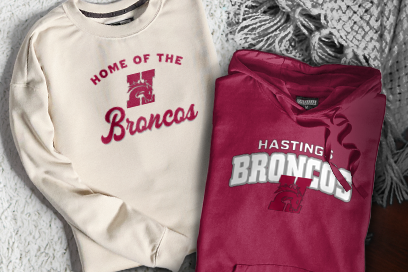 Hastings Broncos Sweatshirts (Option 3) Banner