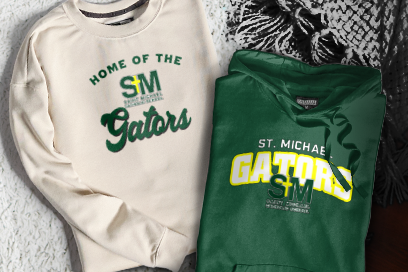 St. Michael  Gators Sweatshirts (Option 3) Banner