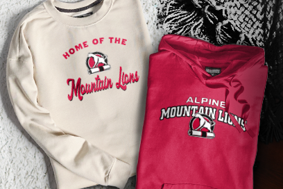 ALPINE  Mountain Lions Sweatshirts (Option 3) Banner