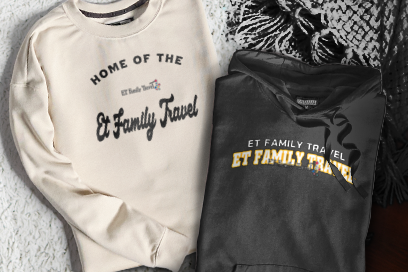 ET Family Travel ET Family Travel Sweatshirts (Option 3) Banner