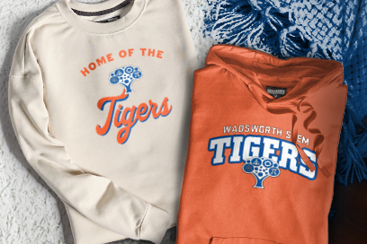 Wadsworth Stem Tigers Sweatshirts (Option 3) Banner