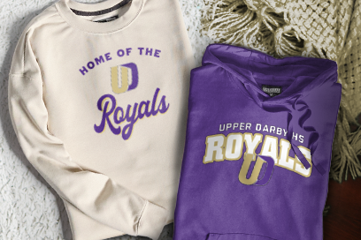 Upper Darby Royals Sweatshirts (Option 3) Banner