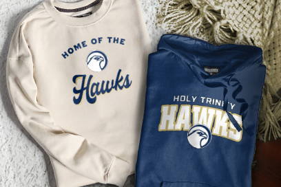 Holy Trinity Hawks Sweatshirts (Option 3) Banner