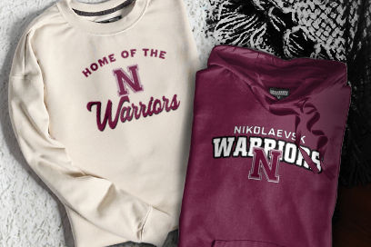 Nikolaevsk  Warriors Sweatshirts (Option 3) Banner