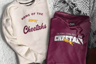 California School for the Blind Sweatshirts (Option 3) Banner