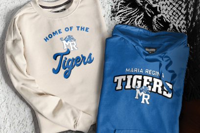 Maria Regina  Tigers Sweatshirts (Option 3) Banner