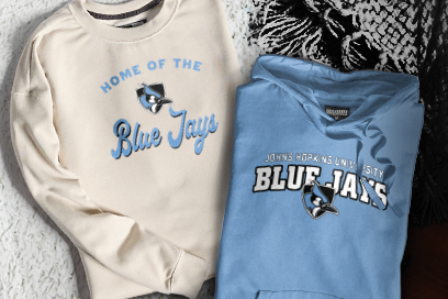 Johns Hopkins University Blue Jays Sweatshirts (Option 3) Banner