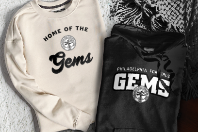 Philadelphia  For Girls Gems Sweatshirts (Option 3) Banner