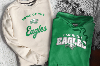 Emerson  Eagles Sweatshirts (Option 3) Banner