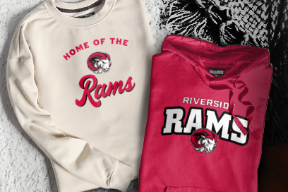 Riverside  Rams Sweatshirts (Option 3) Banner