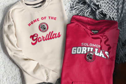 Solomon  Gorillas Sweatshirts (Option 3) Banner