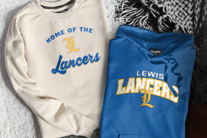 Lewis Lancers Sweatshirts (Option 3) Banner
