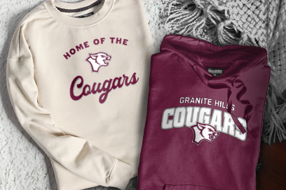 Granite Hills Cougars Sweatshirts (Option 3) Banner