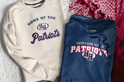 Heritage Hills Patriots Sweatshirts (Option 3) Banner