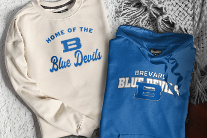 Brevard Blue Devils Sweatshirts (Option 3) Banner