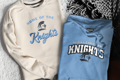 Medina Christian Knights Sweatshirts (Option 3) Banner
