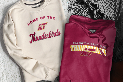 Kastner Intermediate  Thunderbirds Sweatshirts (Option 3) Banner