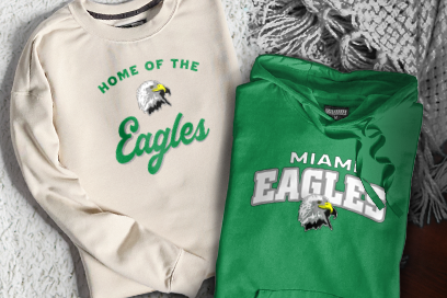 Miami  Eagles Sweatshirts (Option 3) Banner