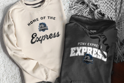 Pony Express Express Sweatshirts (Option 3) Banner
