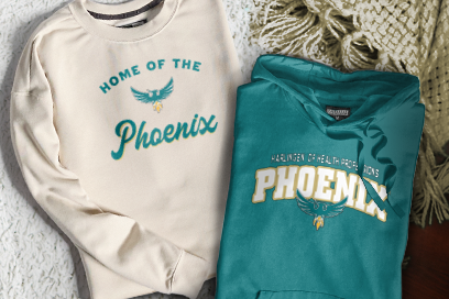 Harlingen  Of Health Professions Phoenix Sweatshirts (Option 3) Banner