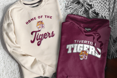 Tiverton  Athletics Sweatshirts (Option 3) Banner