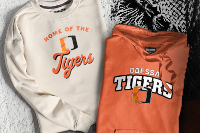 Odessa  Tigers Sweatshirts (Option 3) Banner