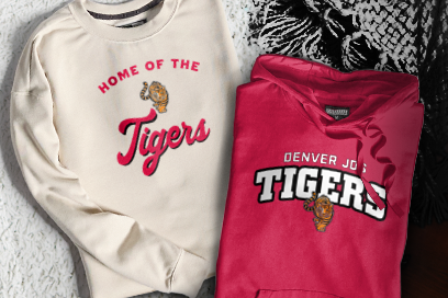 The Tiger Lair Sweatshirts (Option 3) Banner