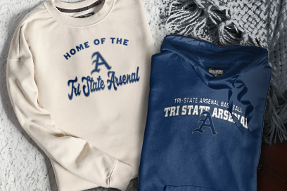 Tri-state Arsenal Baseball Tri State Arsenal Sweatshirts (Option 3) Banner
