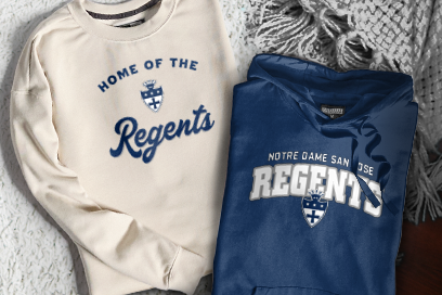 Notre Dame San Jose Regents Sweatshirts (Option 3) Banner