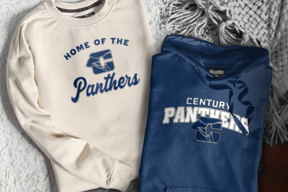 Century Panthers Sweatshirts (Option 3) Banner