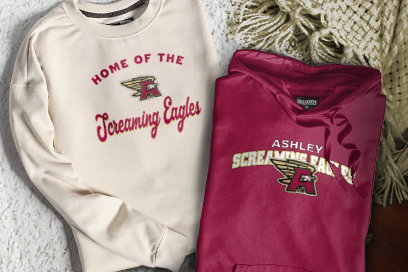 Ashley Screaming Eagles Sweatshirts (Option 3) Banner
