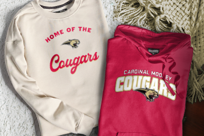 Cardinal Mooney Cougars Sweatshirts (Option 3) Banner