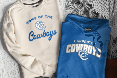 Carpenter  Cowboys Sweatshirts (Option 3) Banner