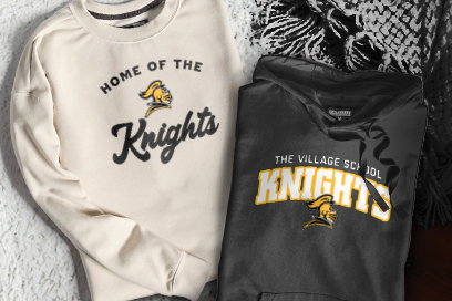 The Village School Knights Sweatshirts (Option 3) Banner