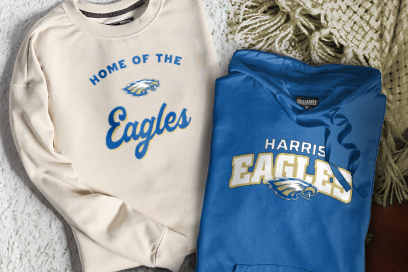 Harris  Eagles Sweatshirts (Option 3) Banner