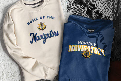 Norview  Navigators Sweatshirts (Option 3) Banner