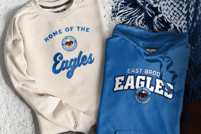 East Brook  Eagles Sweatshirts (Option 3) Banner